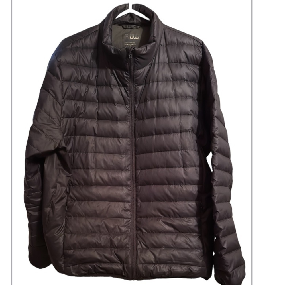 Men's London Fog Packable Puffer Jacket 90/10 Down XL